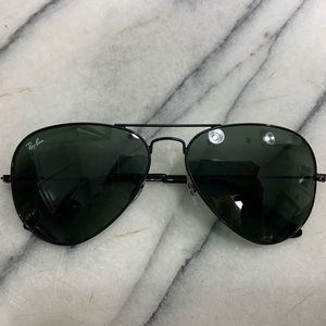 Authentic Black Raybans